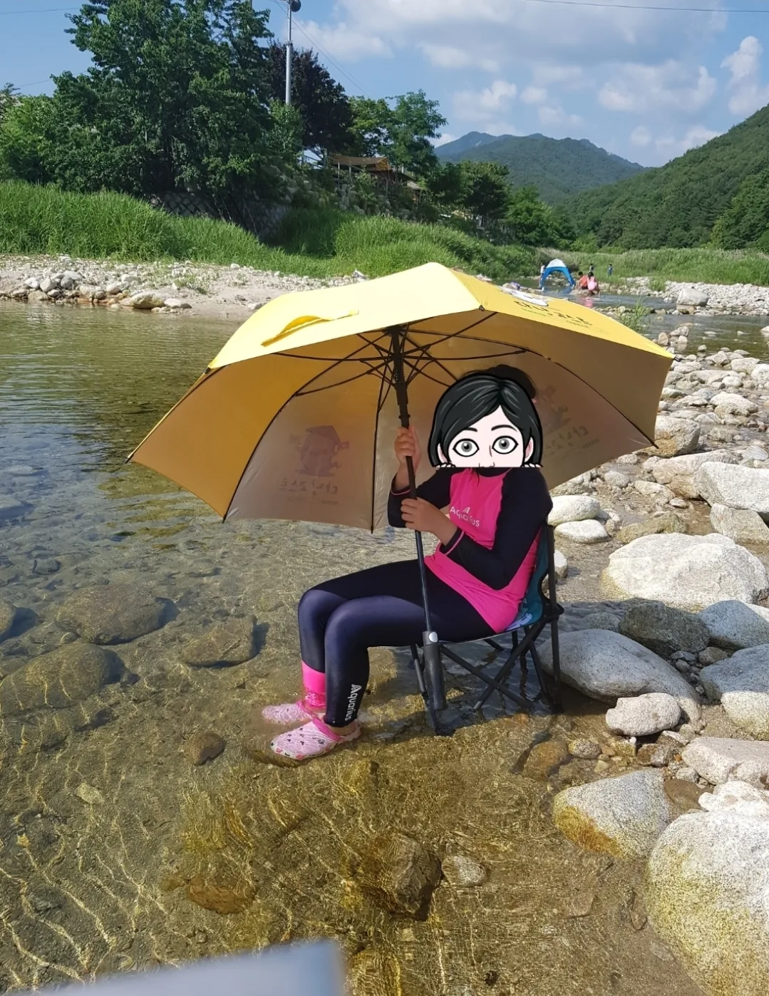 Chiếc ô của Daryeong, linh vật địa phương Đà Nẵng ♥️