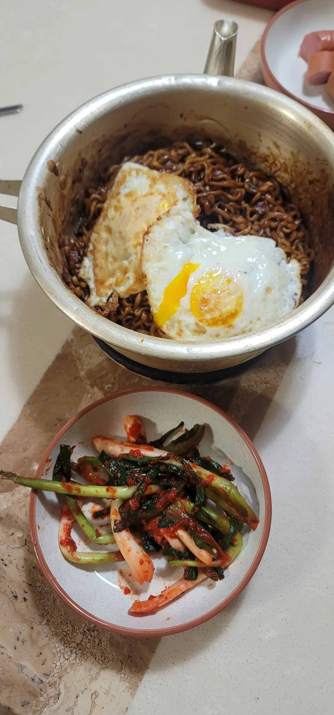 Bữa tối là mì tương đen jjajang