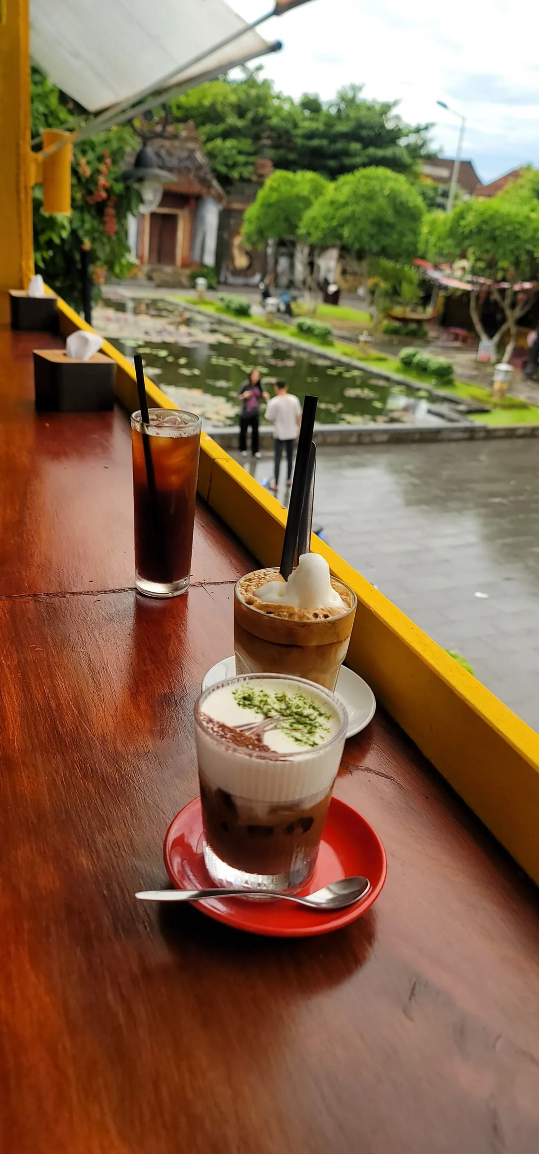 ✈️Review) Quán Uncle Huan Coffee ở Hội An với art latte xinh xắn