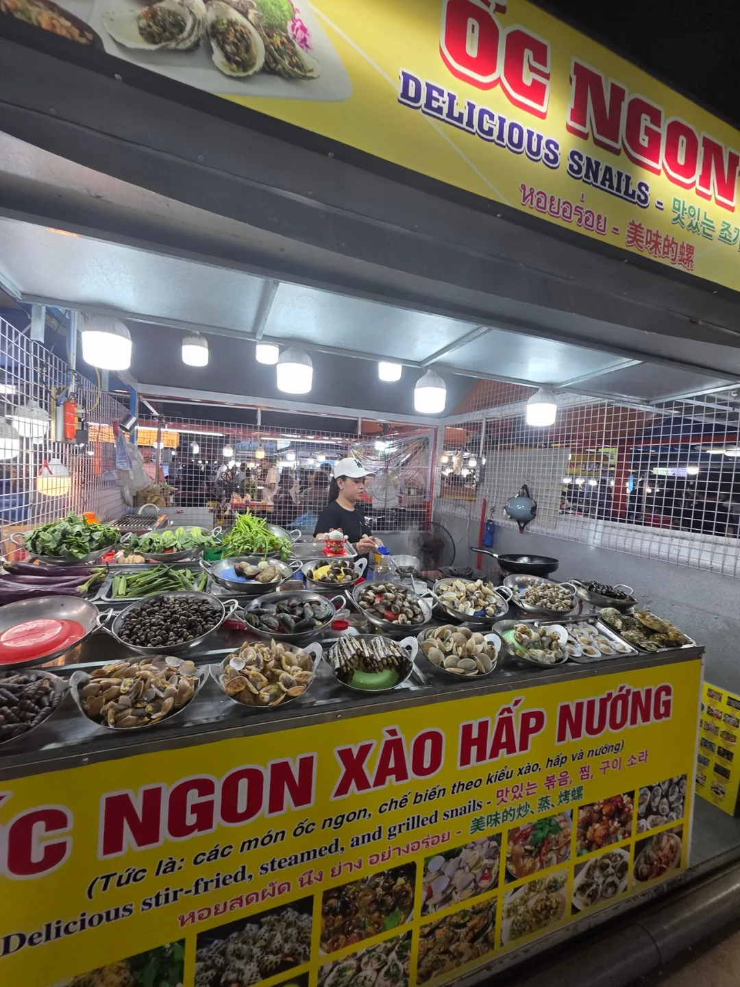 Review) ▶️✍️ Chợ đêm Sơn Trà và massage chân local ở chợ đêm