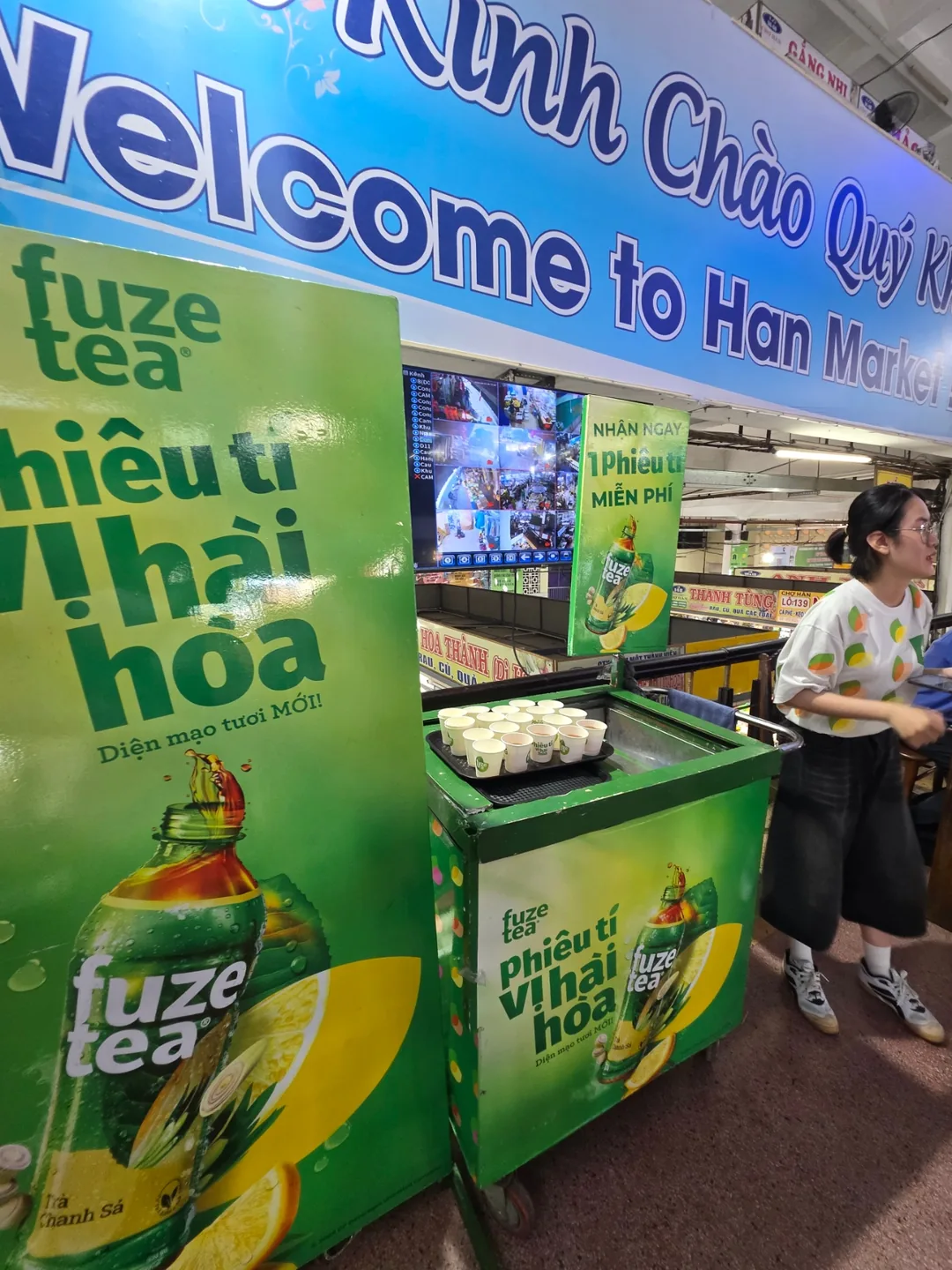 (Đánh giá)▶️✍️Đồ uống miễn phí được phát tại chợ Han