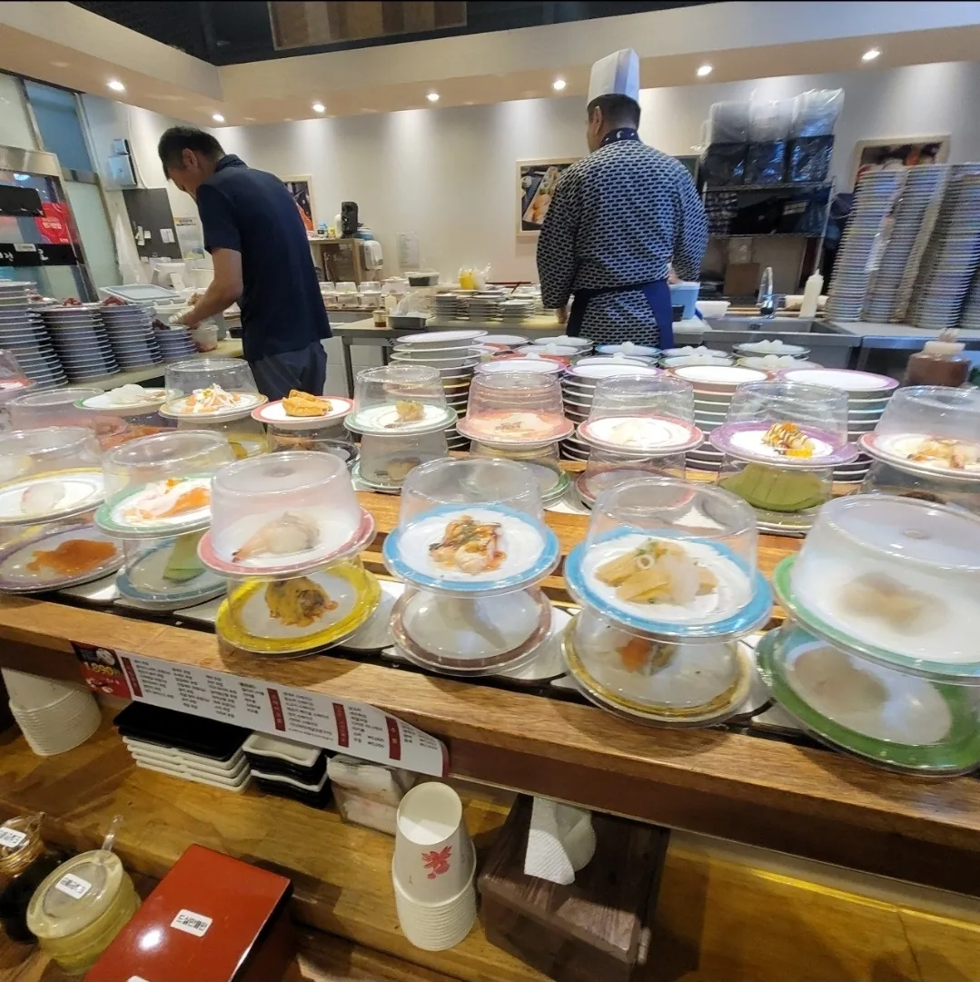 Du lịch) Suwon Byeongjeom Sushi băng chuyền khu phố chúng tôi O