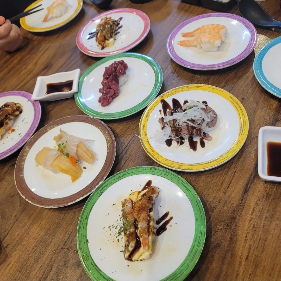 Du lịch) Suwon Byeongjeom Sushi băng chuyền khu phố chúng tôi O