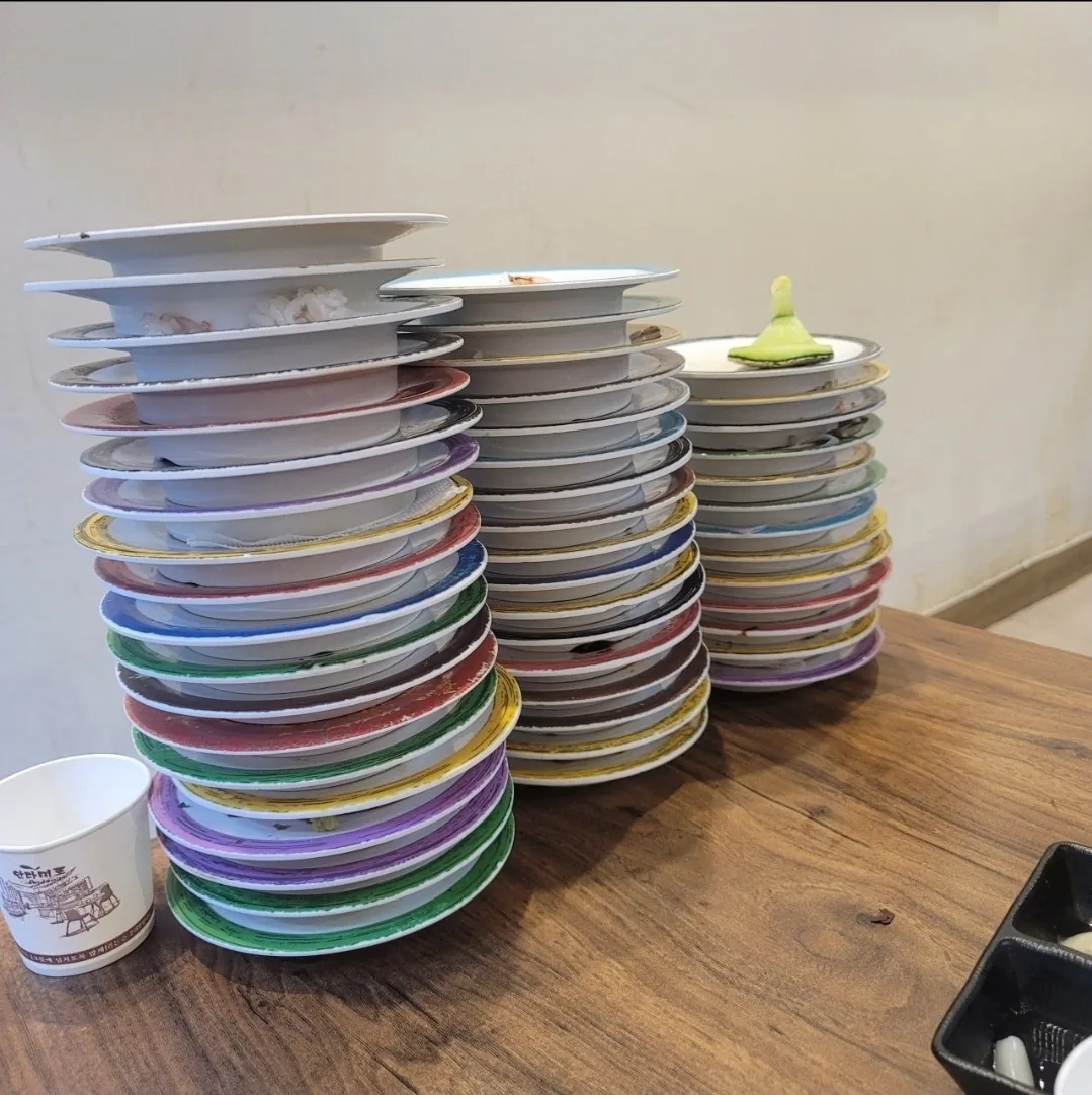 Du lịch) Suwon Byeongjeom Sushi băng chuyền khu phố chúng tôi O
