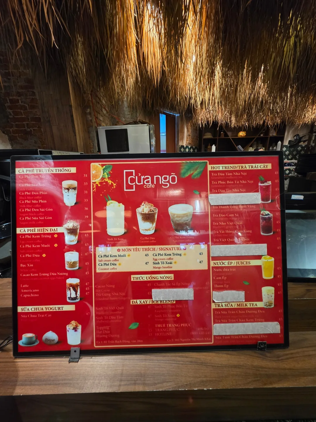 ✈️ Quán cà phê Cua Ngò (Cua Ngo Cafe) phía chợ Hàn đỉnh lắm luôn! Nhất định phải ghé thử nha~