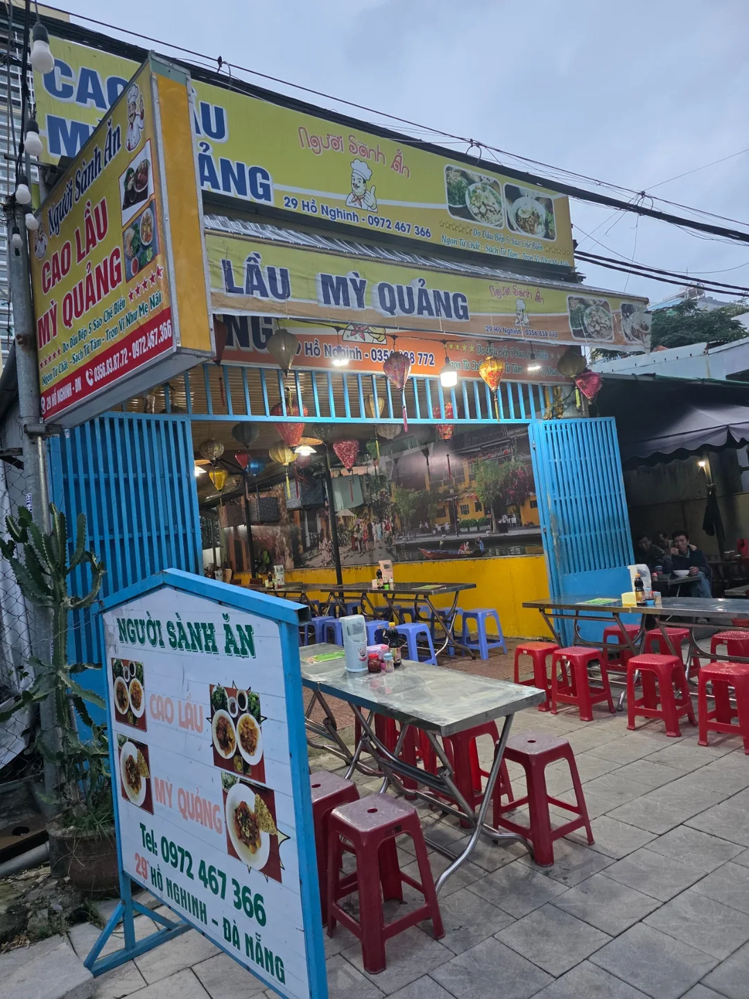 ✈️ Quán Mì Quảng Cao Lầu ngon - NGUOI SANH AN (mi quang)