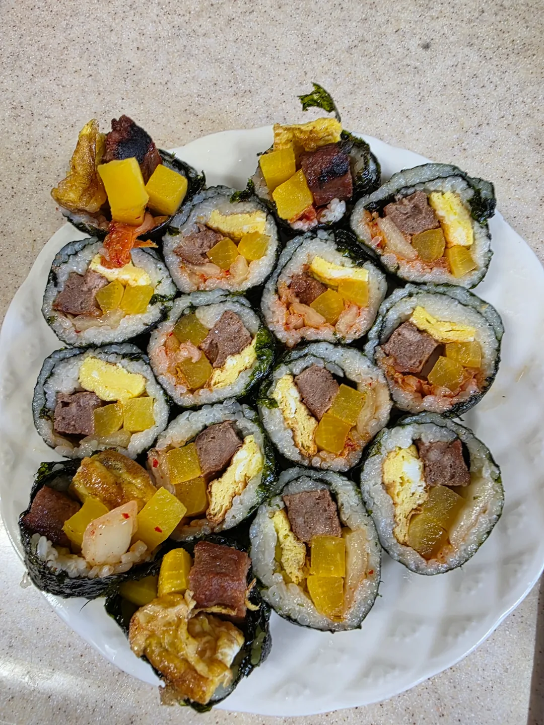Bữa sáng là kimbap