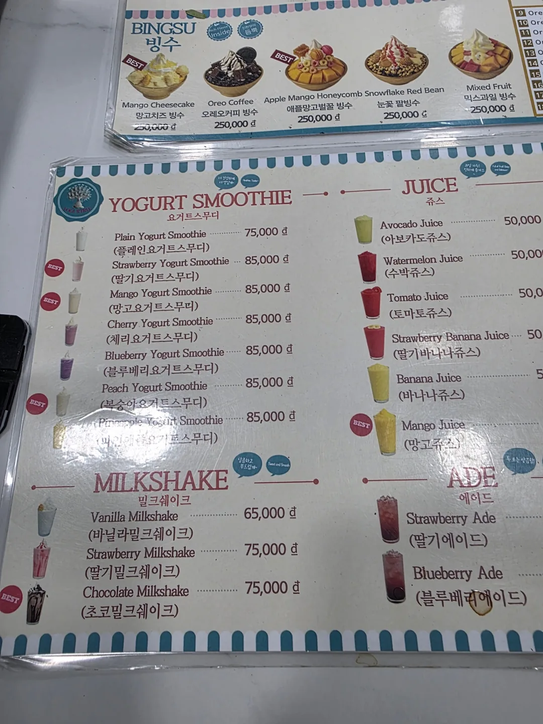 ✈️ Yogurtree (Yogurtree - Kem Sữa Chua)-Bingsu Xoài