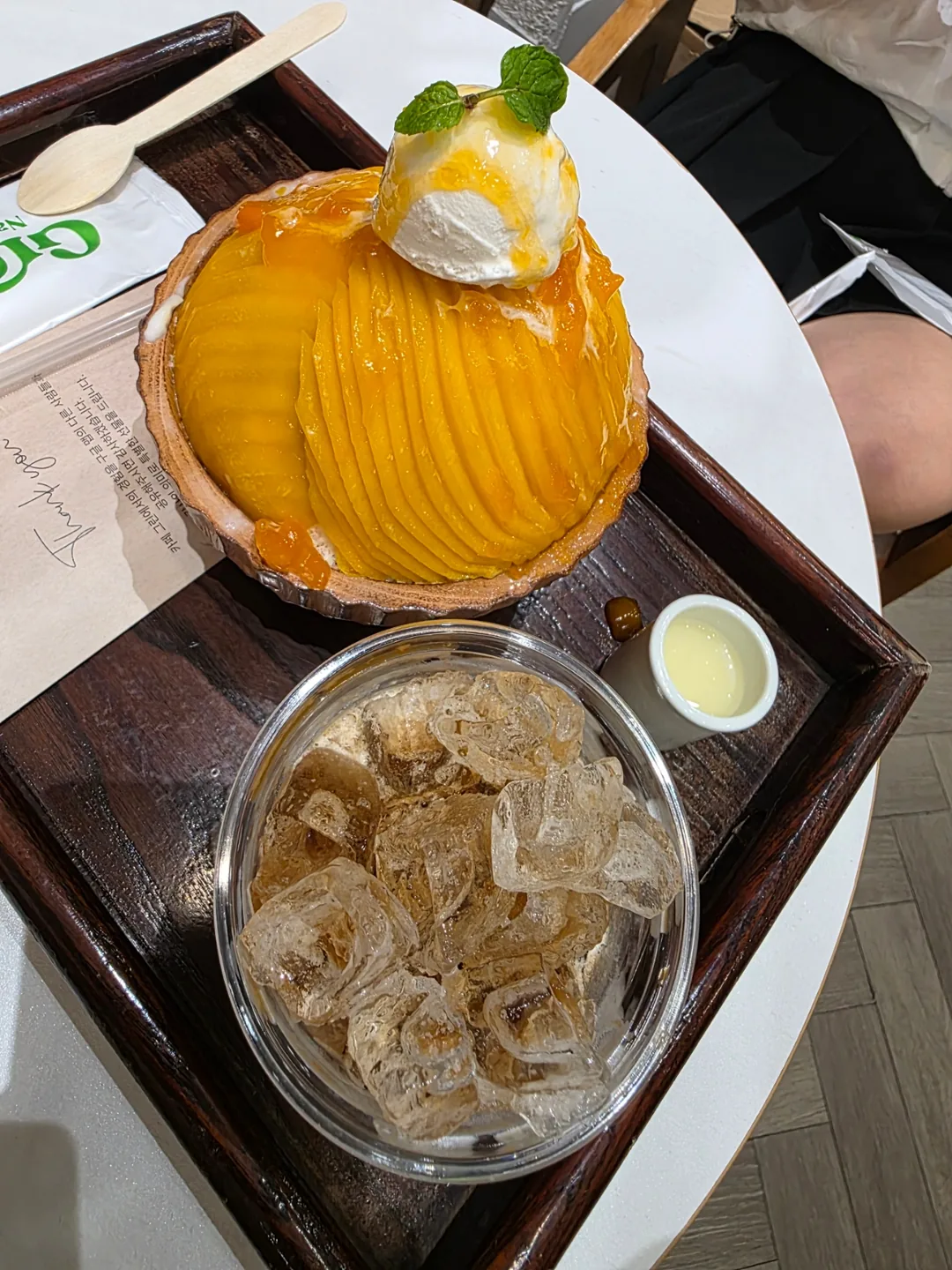 ✈️ Quán muốn ghé lại - CAFE GREEN bingsu xoài, cửa hàng chuyên trái cây - quán bingsu xoài ngon nổi tiếng