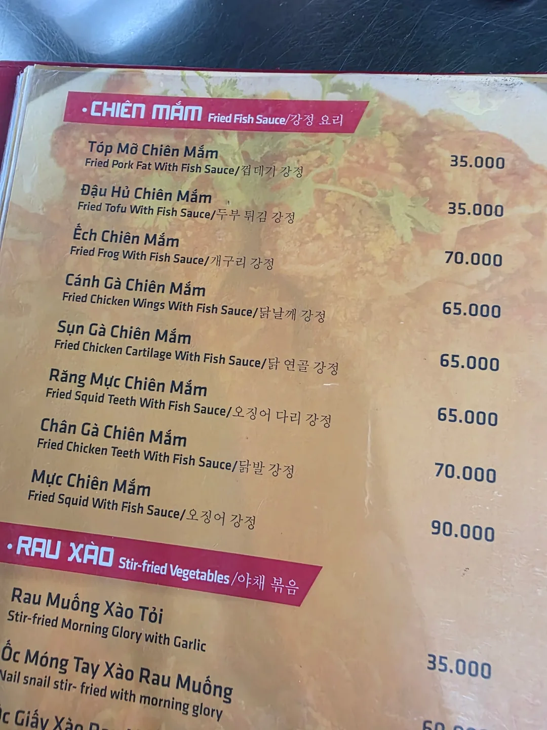 ✈️ Quán hải sản địa phương ngon - Ốc 30k