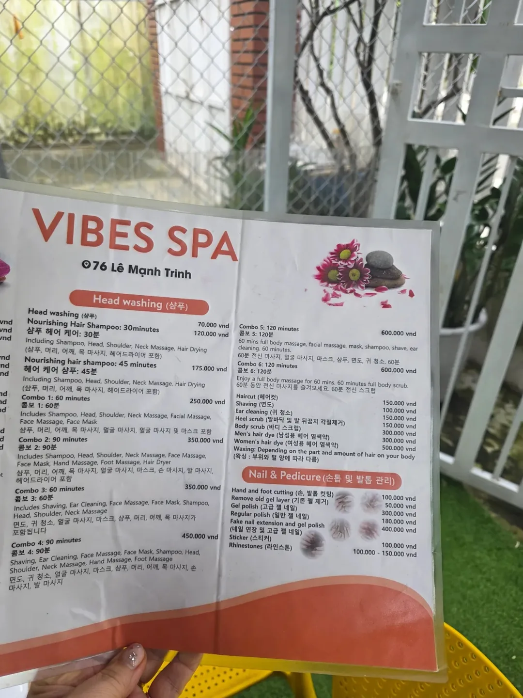 ✈️Nơi đi gội đầu - Vibes Spa