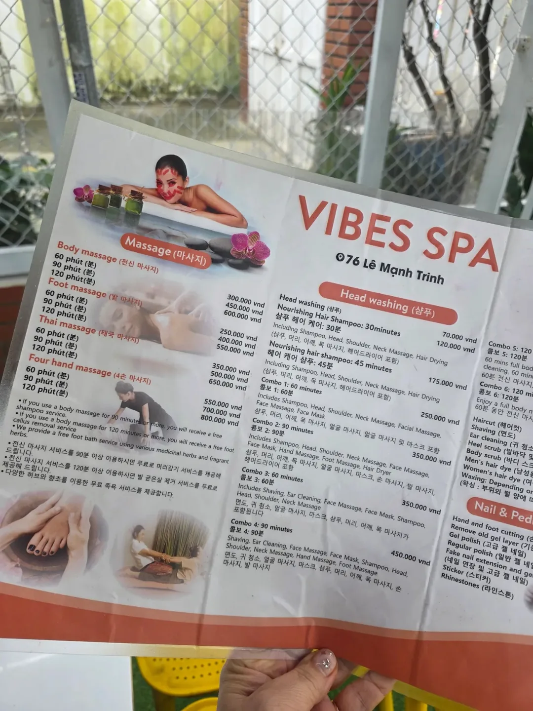 ✈️Nơi đi gội đầu - Vibes Spa