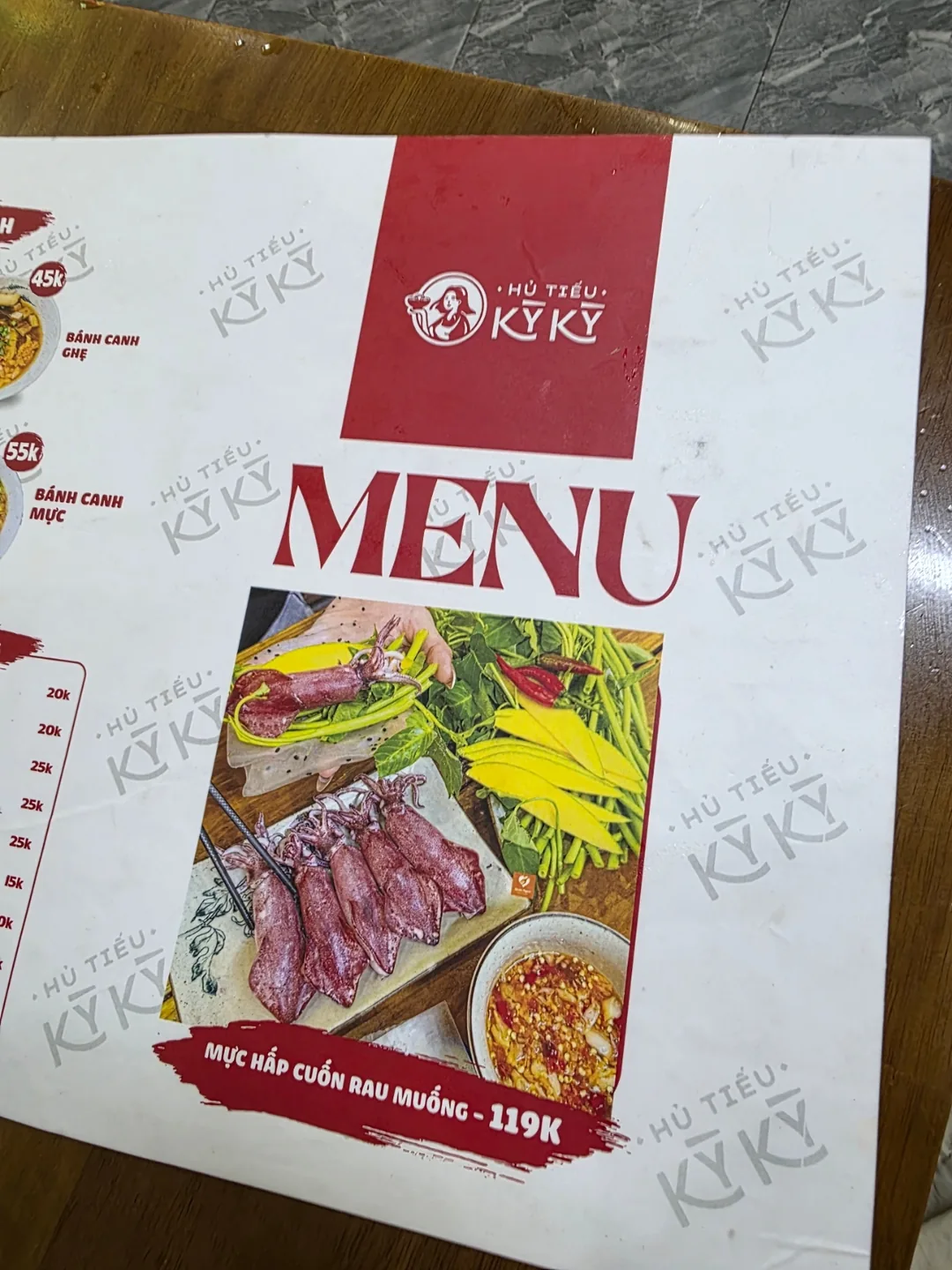 ✈️ Quán có món hủ tiếu mực ngon - Hủ Tiếu Kỳ Kỳ
