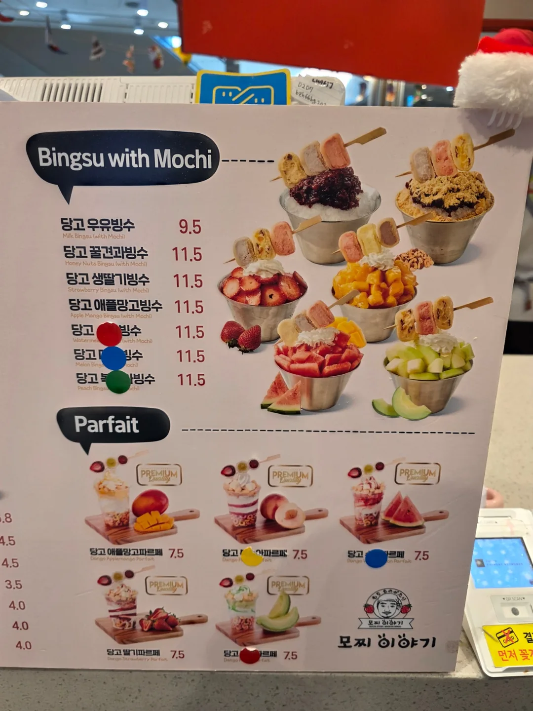 Mochi trái cây mà tôi nếm thử lần đầu tiên
