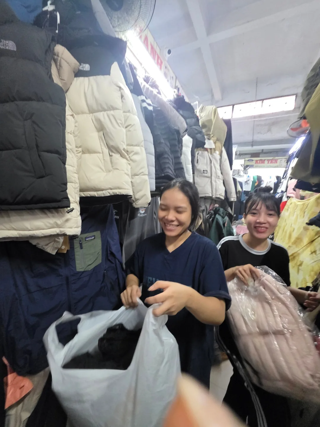 ✈️ Chợ Han số 234, áo khoác phao North Face