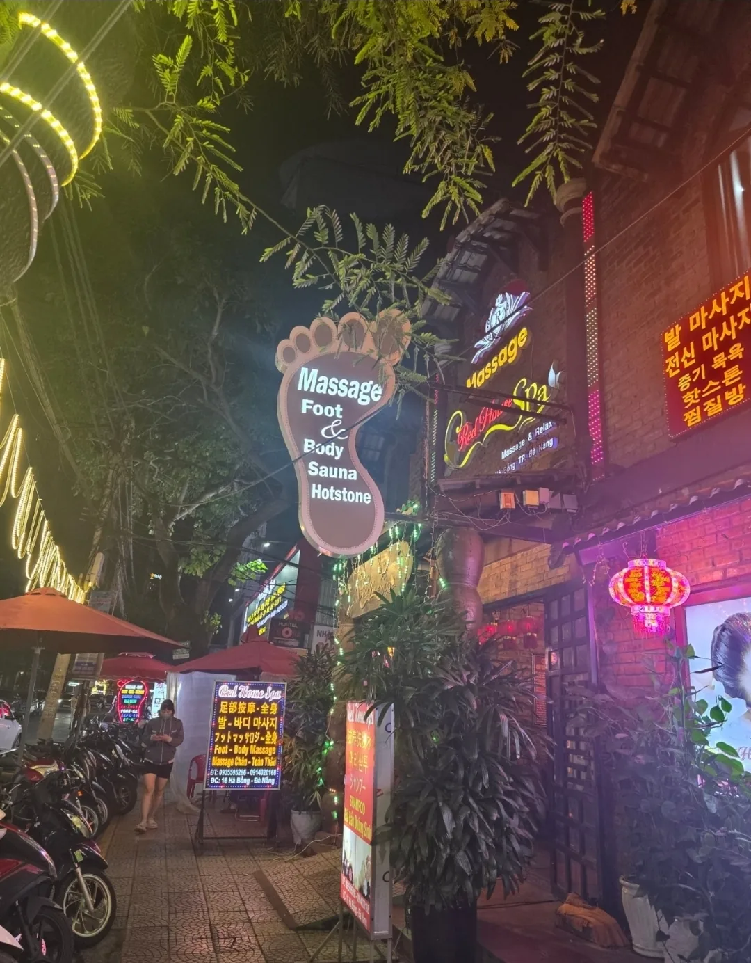 ✈️Lại đi nữa rồi! Massage chân địa phương! Quán mà đi lại vì độ hài lòng cao! Red House Spa RedHouseSpa