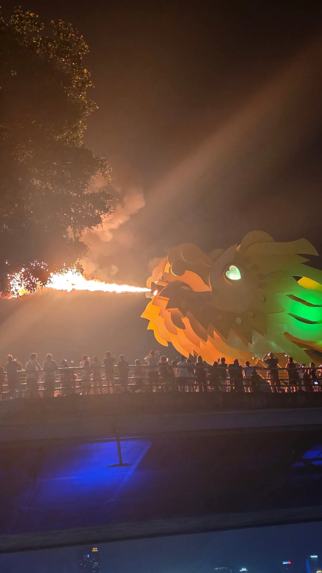 ✈️ Show phun lửa và nước của Cầu Rồng!