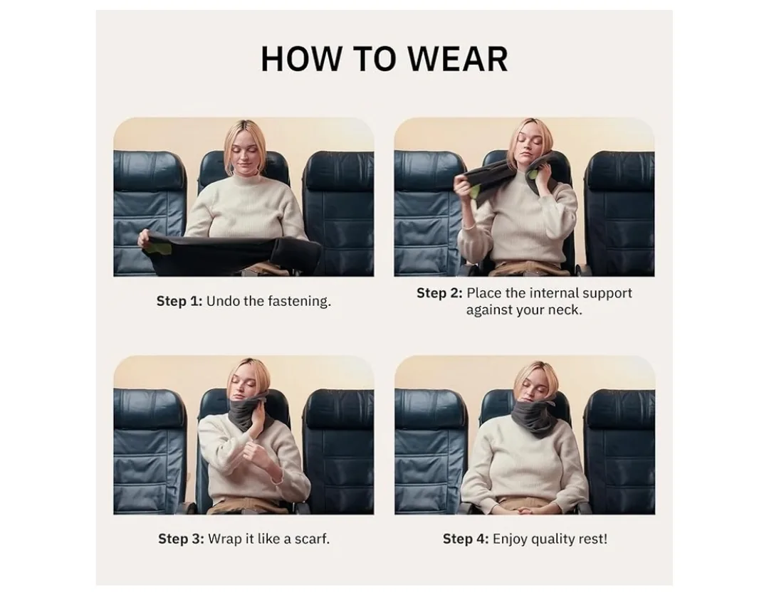 ✈️Gối kê cổ yêu thích của tôi đã biến mất!🤣