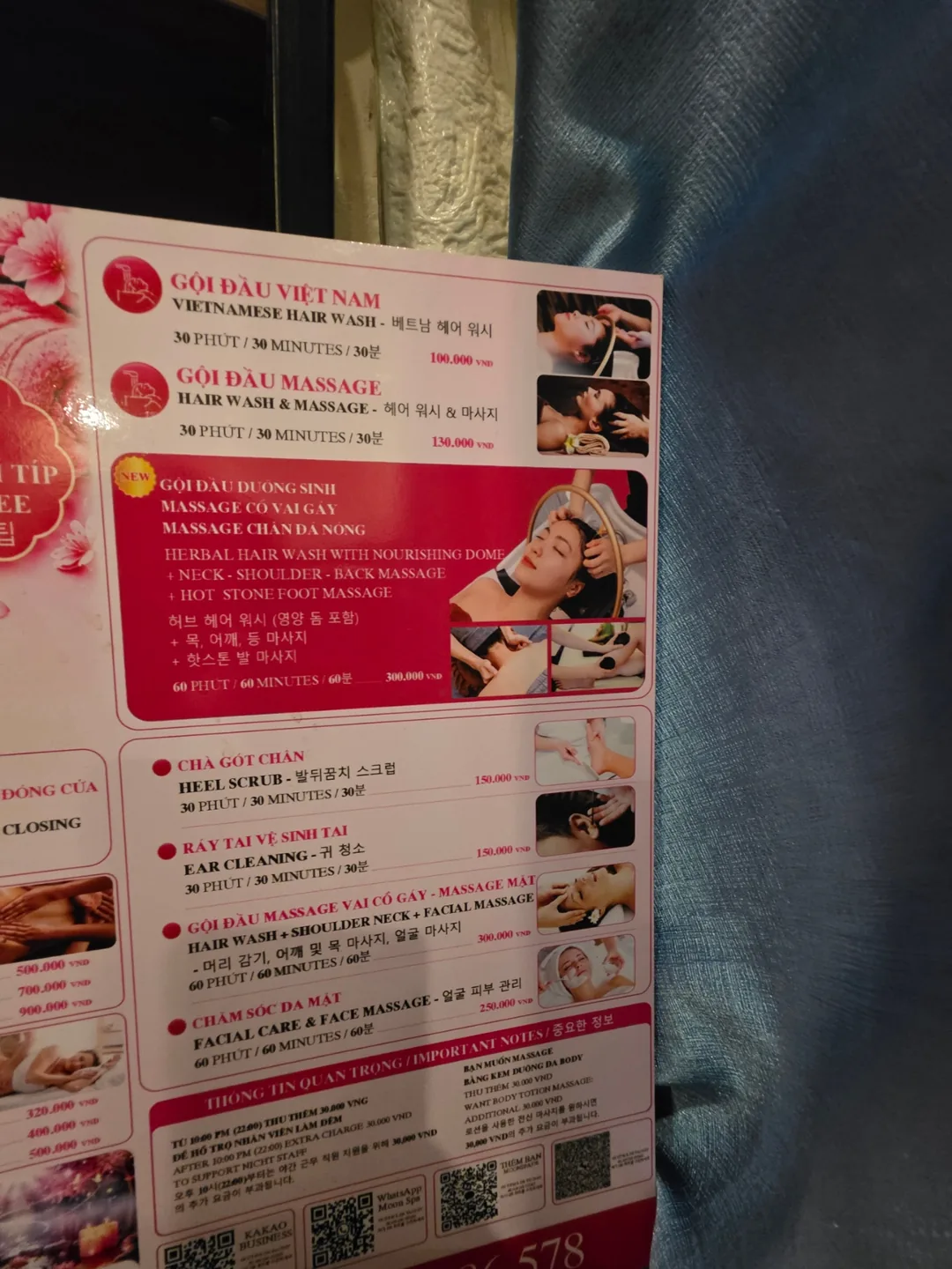 ✈️Ngay bên cạnh khách sạn Tân Phương Nam chợ Hàn, trong B Mart - massage địa phương Moom Spa