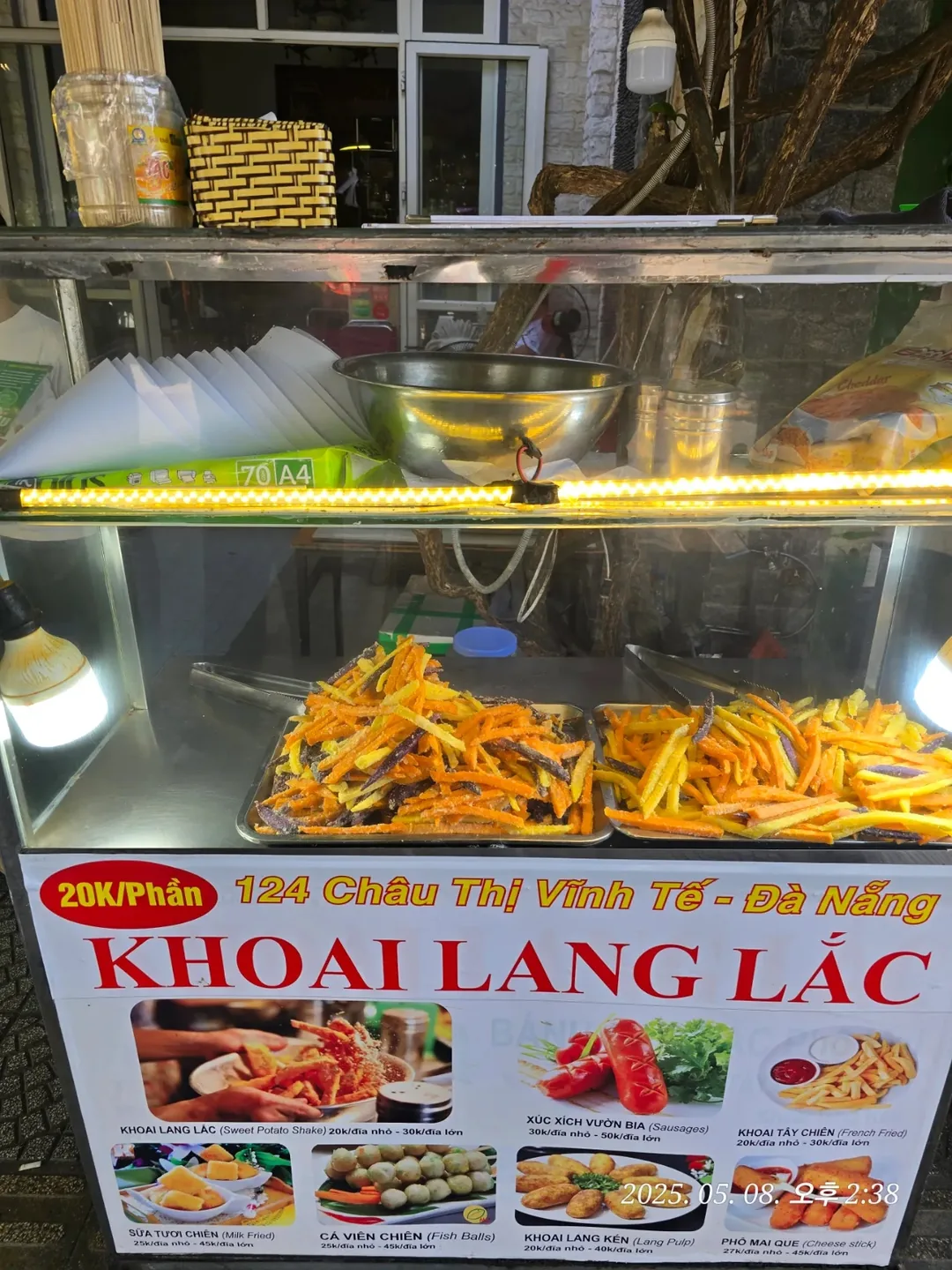 🇻🇳 Review Đà Nẵng ✈️ Quán khoai lang chiên ngon😋