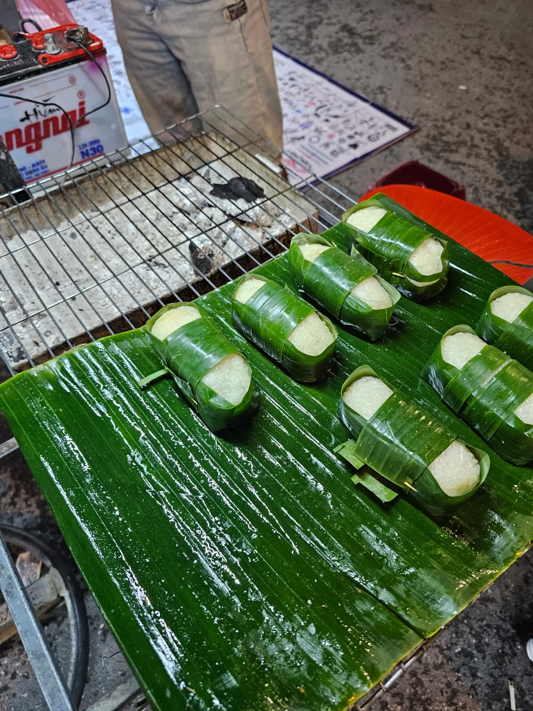 Review Đà Nẵng ✈️ Chuối nướng nếp Hội An🍌🍚