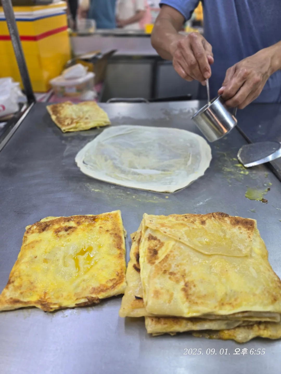 Review Đà Nẵng ✈️ Chợ đêm Sơn Trà quán chuối chiên & bánh roti ngon
