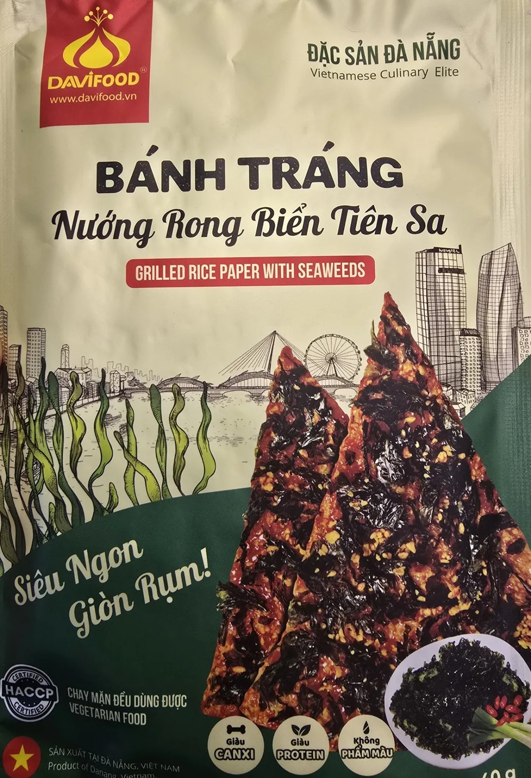 Review Đà Nẵng ✈️ Jolly Mart snack bánh tráng