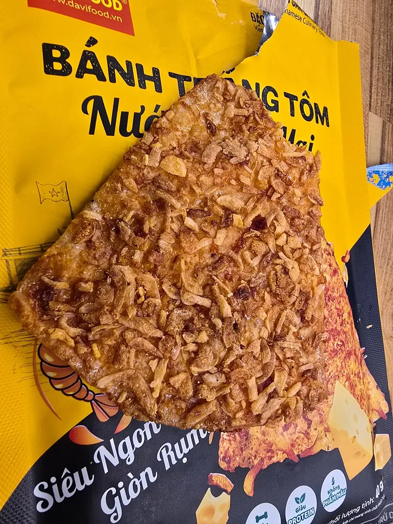 Review Đà Nẵng ✈️ Jolly Mart snack bánh tráng