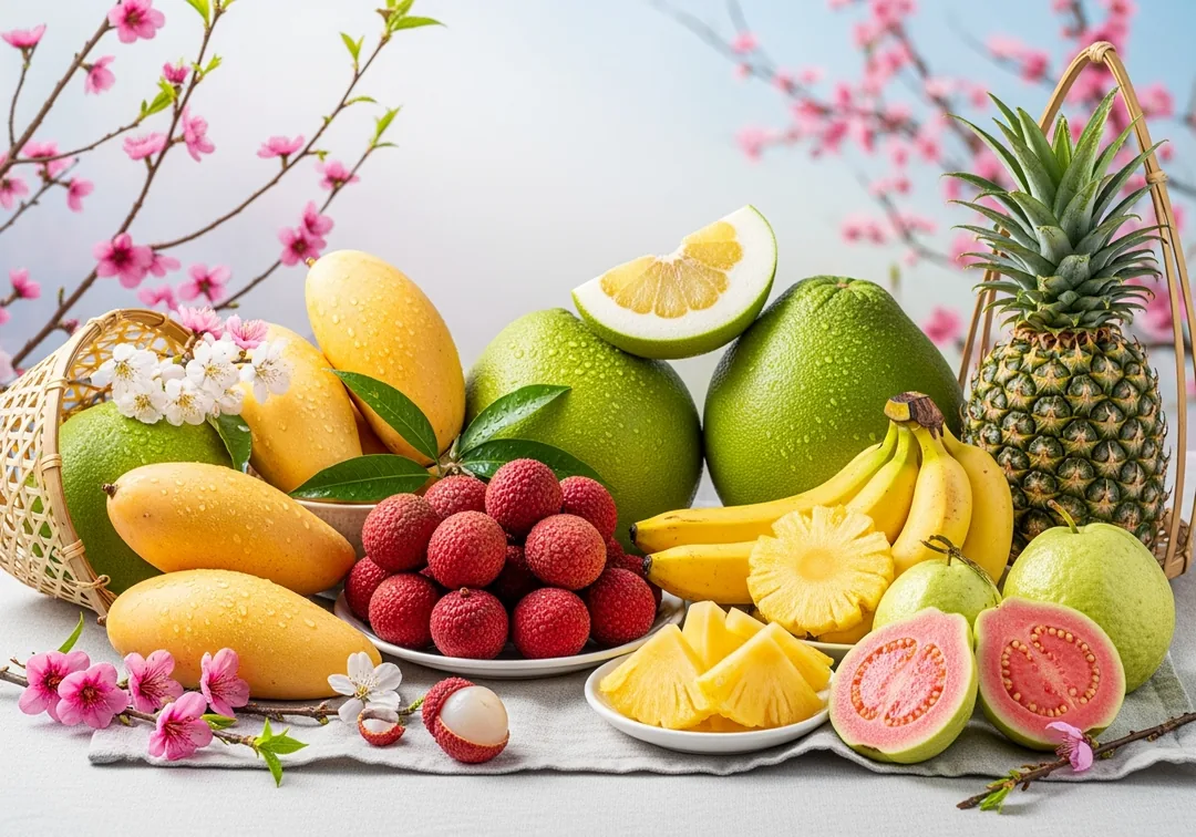 (Thông tin) Xin giới thiệu về trái cây theo mùa (theo tháng) của Việt Nam.