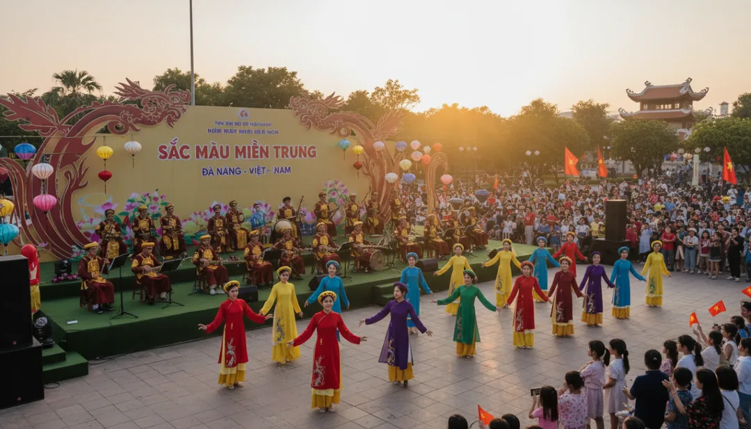 (Thông tin)🎊Lễ hội "Sắc màu miền Trung" Đà Nẵng 2025
