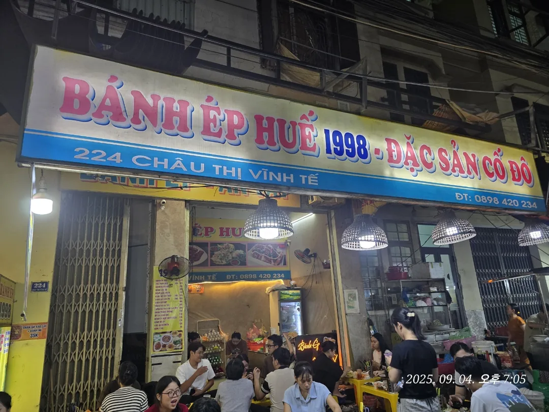 Review Đà Nẵng✈️ BÁNH ÉP HUẾ - ĂN VẶT 1998
