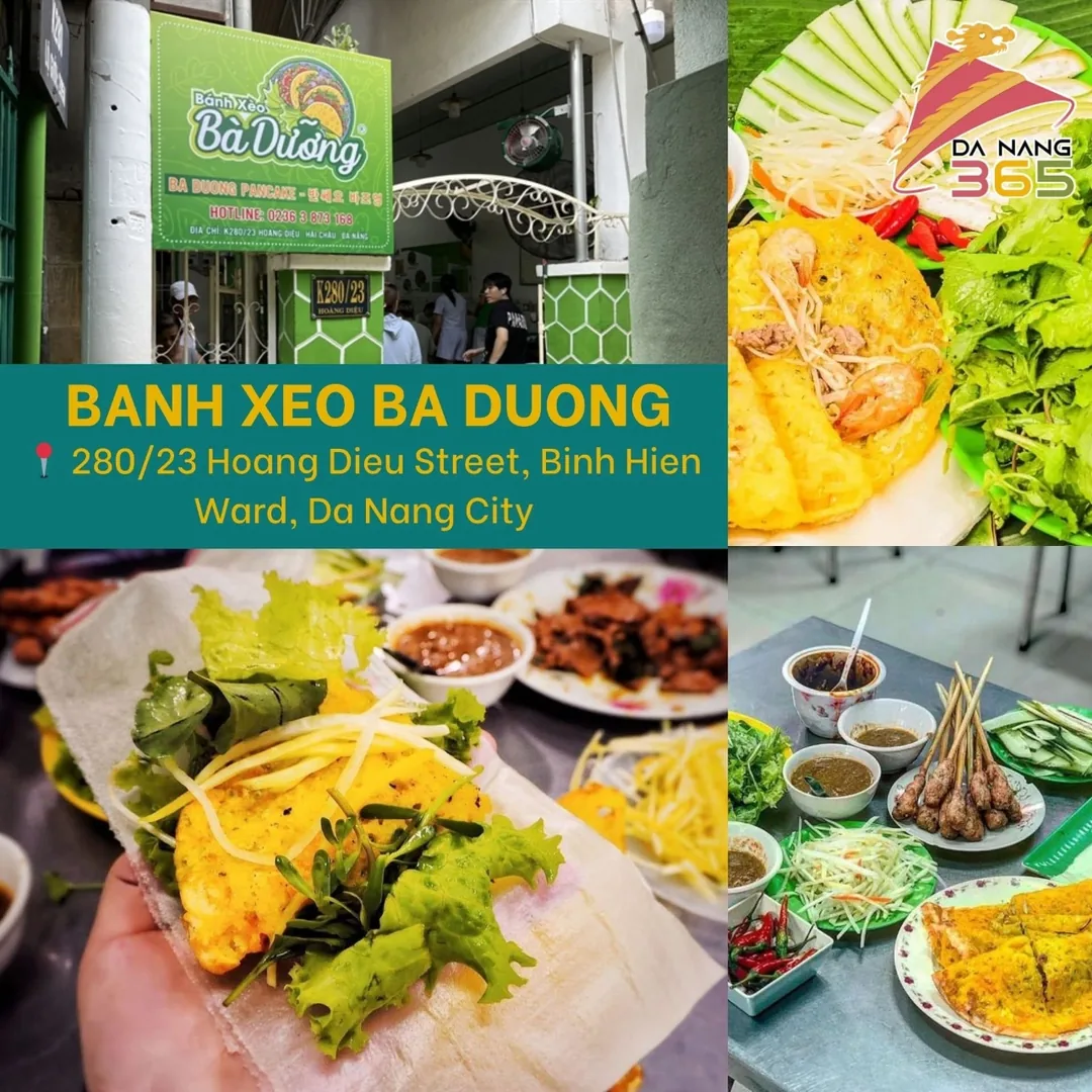 🎈(Thông tin) Nơi có thể thưởng thức bánh xèo truyền thống tại Đà Nẵng!