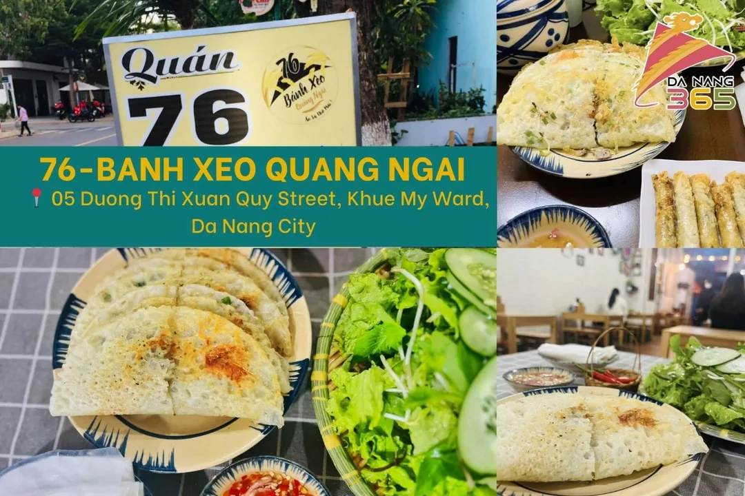 🎈(Thông tin) Nơi có thể thưởng thức bánh xèo truyền thống tại Đà Nẵng!