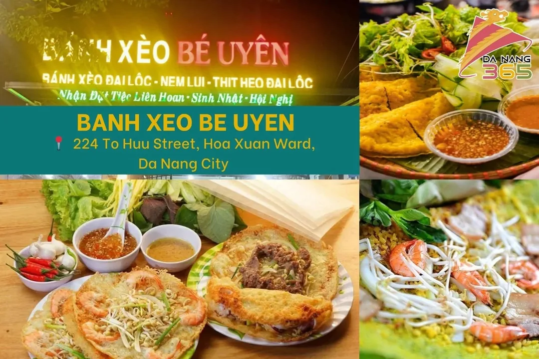 🎈(Thông tin) Nơi có thể thưởng thức bánh xèo truyền thống tại Đà Nẵng!