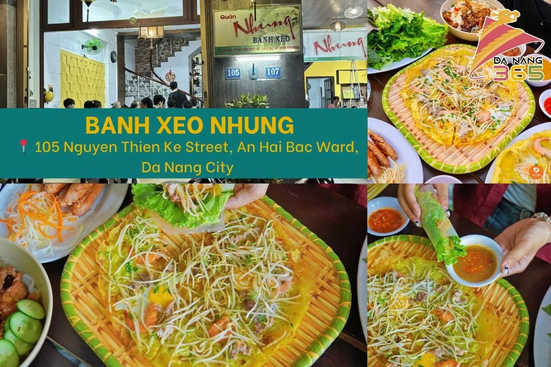 🎈(Thông tin) Nơi có thể thưởng thức bánh xèo truyền thống tại Đà Nẵng!