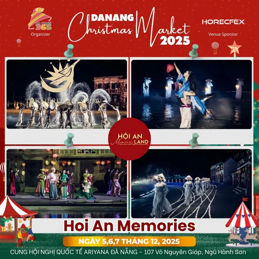 (Thông tin) 🎄 Chợ Giáng Sinh Đà Nẵng 2025 🎄 – Lịch trình chính thức