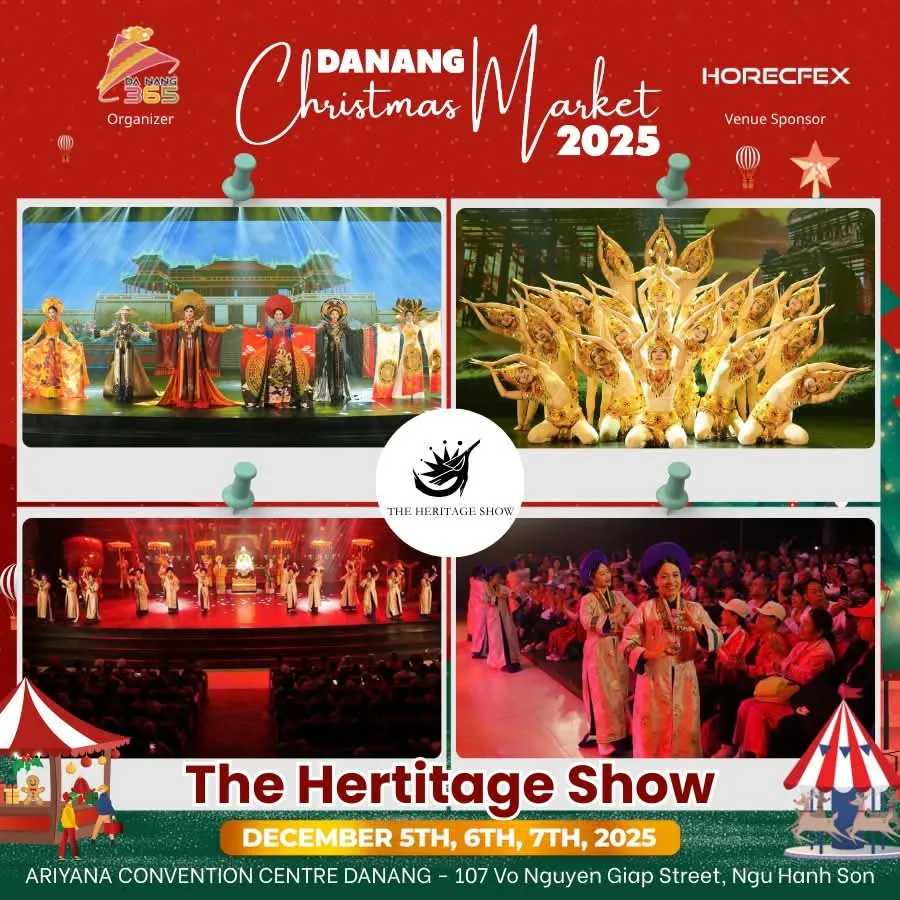 (Thông tin) 🎄 Chợ Giáng Sinh Đà Nẵng 2025 🎄 – Lịch trình chính thức