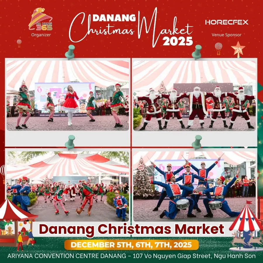 (Thông tin) 🎄 Chợ Giáng Sinh Đà Nẵng 2025 🎄 – Lịch trình chính thức