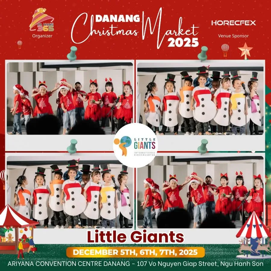 (Thông tin) 🎄 Chợ Giáng Sinh Đà Nẵng 2025 🎄 – Lịch trình chính thức