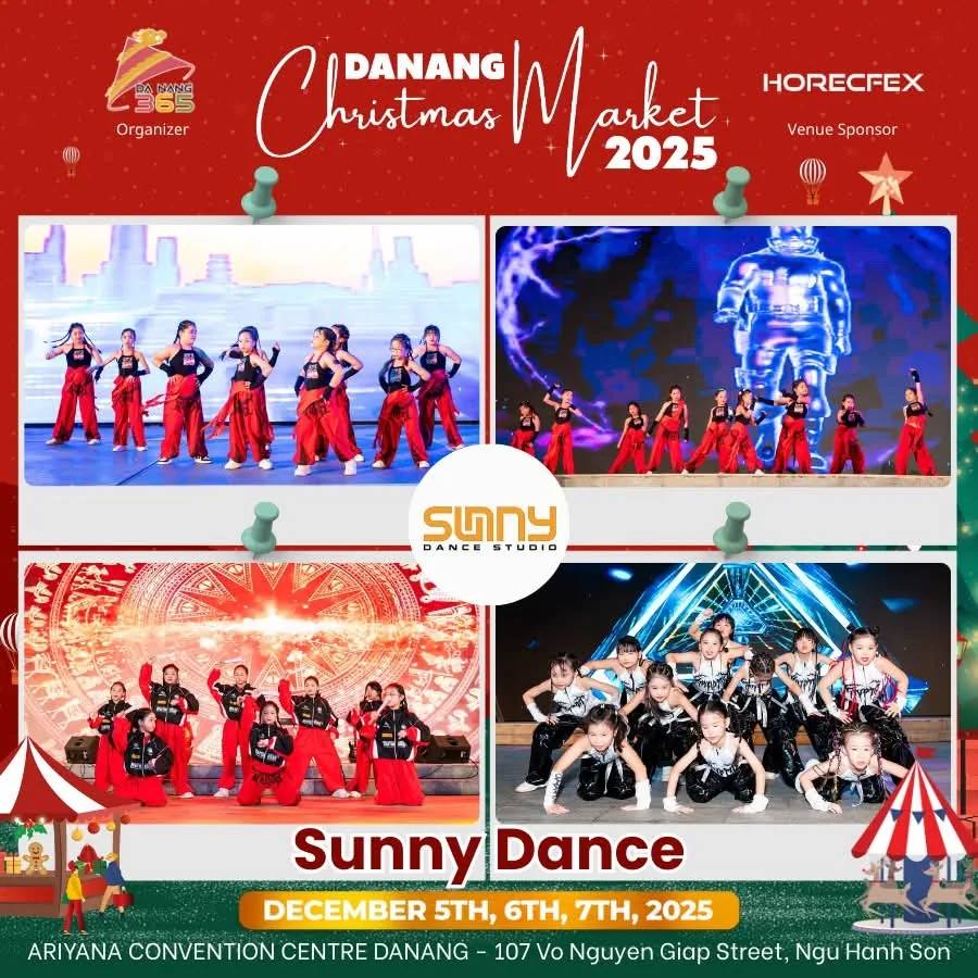 (Thông tin) 🎄 Chợ Giáng Sinh Đà Nẵng 2025 🎄 – Lịch trình chính thức