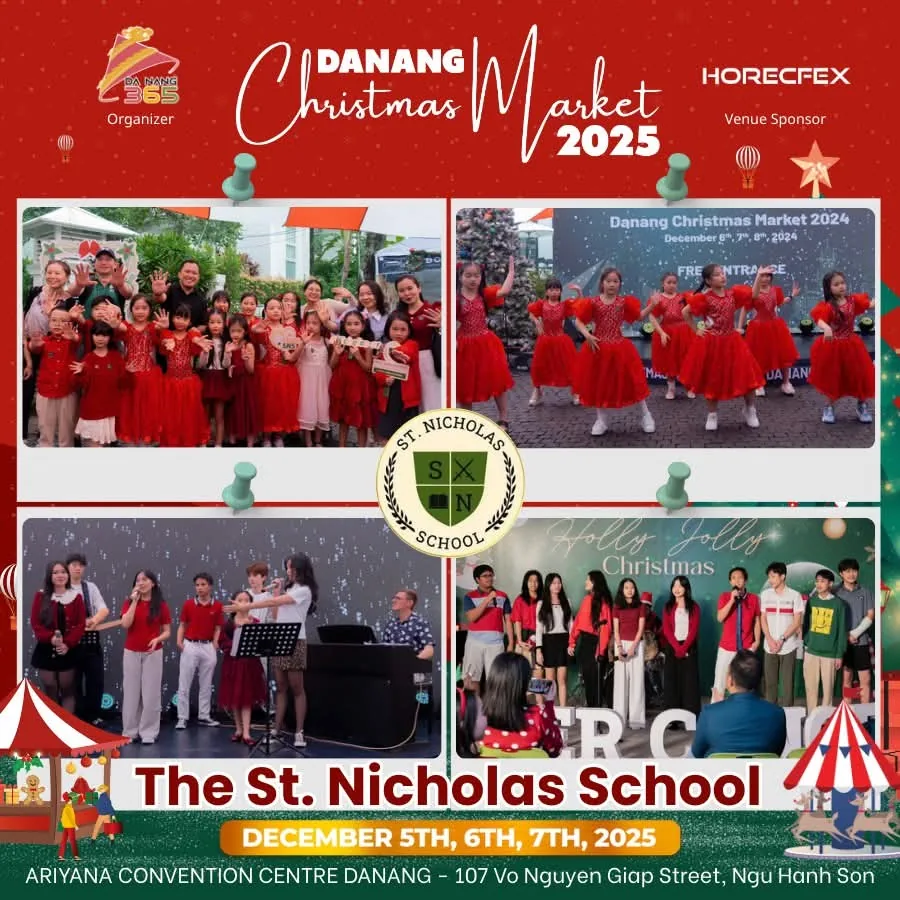 (Thông tin) 🎄 Chợ Giáng Sinh Đà Nẵng 2025 🎄 – Lịch trình chính thức