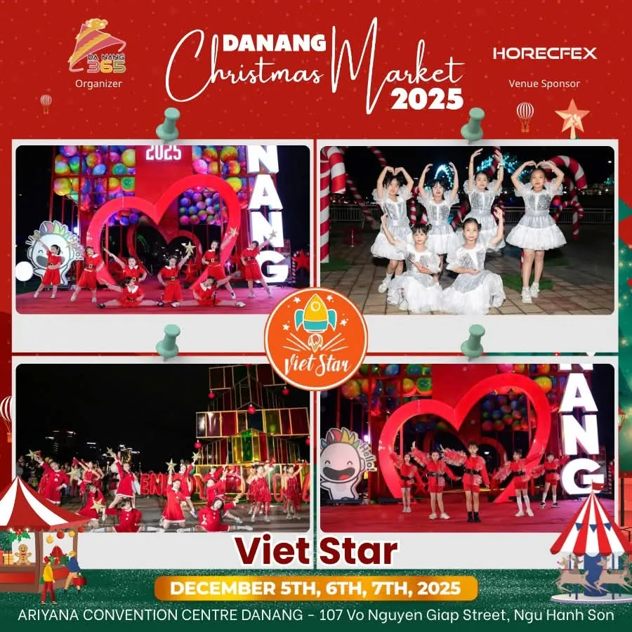 (Thông tin) 🎄 Chợ Giáng Sinh Đà Nẵng 2025 🎄 – Lịch trình chính thức