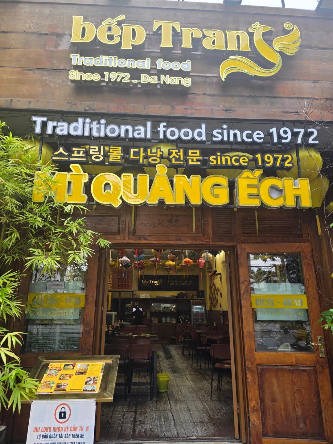 Review Đà Nẵng❣️Mì Quảng Ếch Bếp Trang