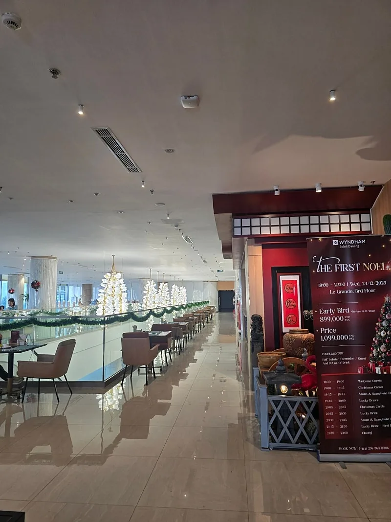 Review Đà Nẵng❣️Khách sạn Wyndham Soleil Danang🍴Phần ăn sáng