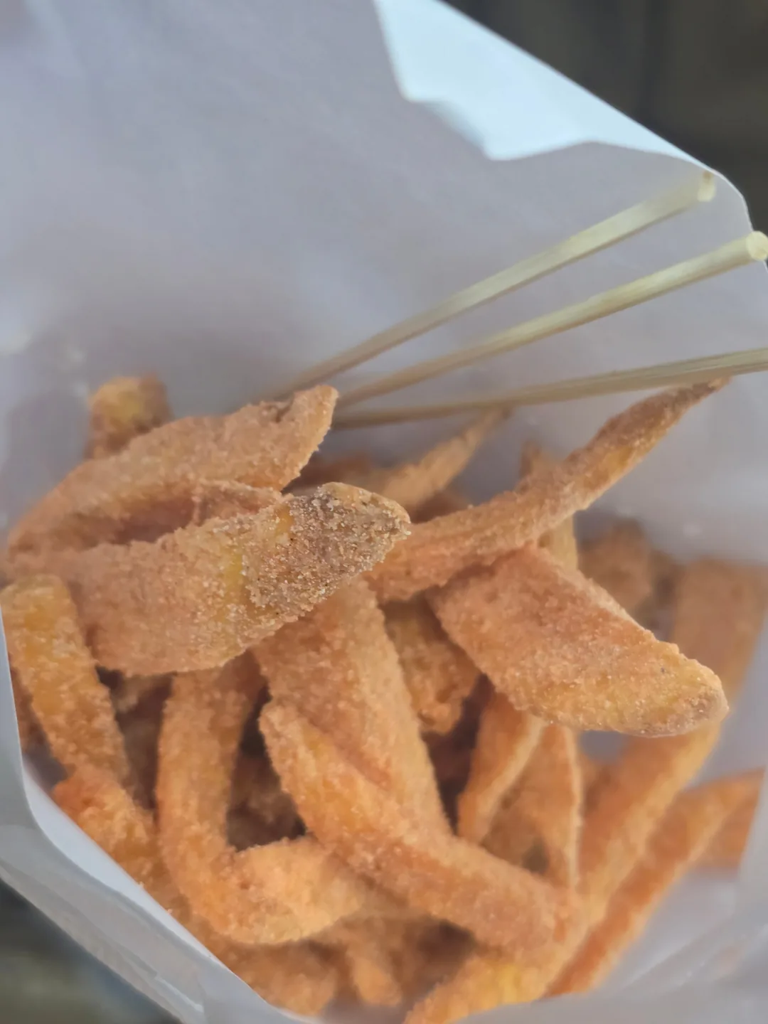 Review Đà Nẵng❣️Khoai lang chiên (kiểu chuck chips)
Khoai lang lắc (potato)