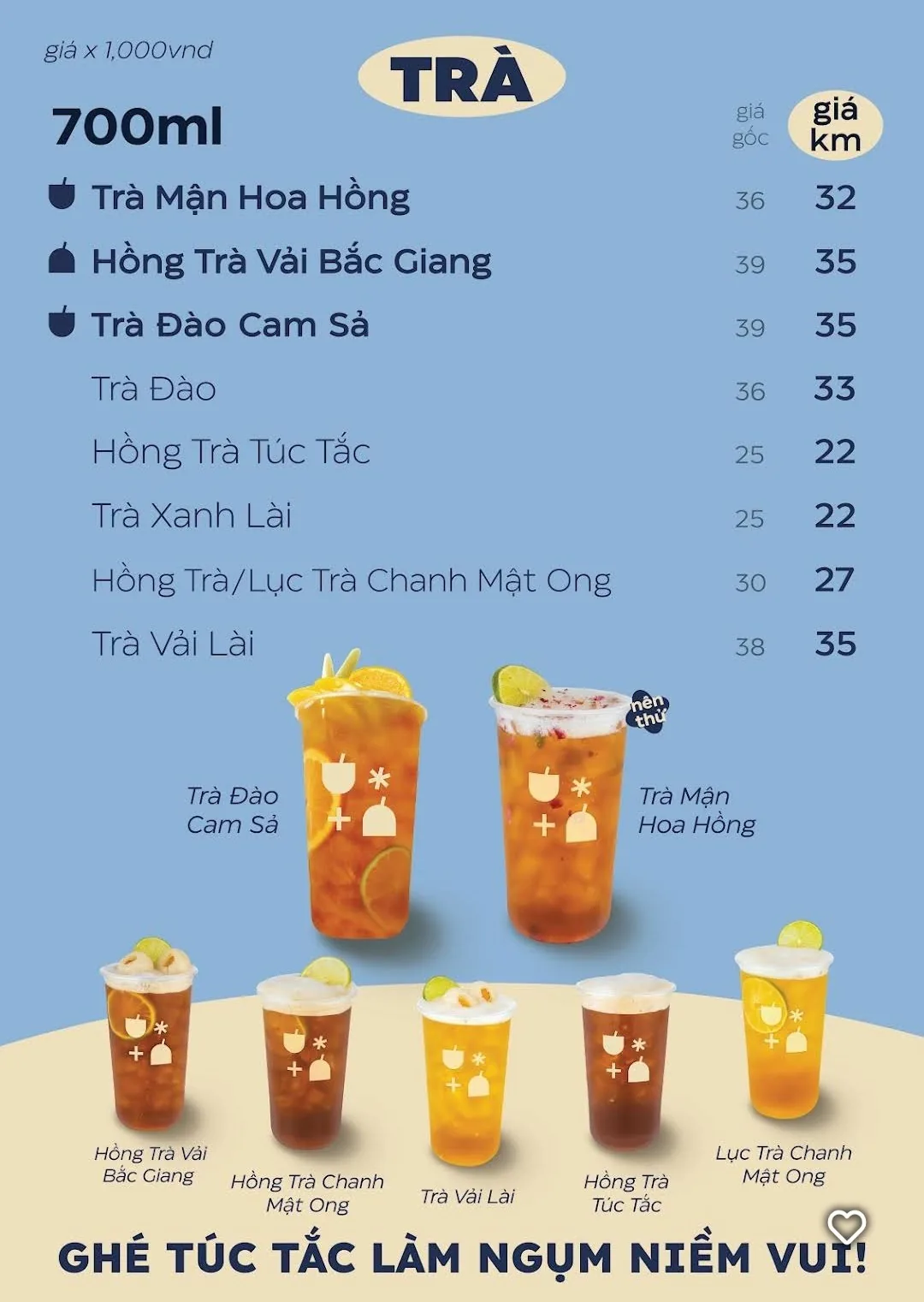 Review Đà Nẵng❣️Túc Tắc Tea Đà Nẵng (quán trà sữa ngon)