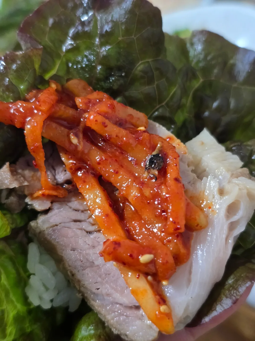 ❣️(du lịch) Cơm cuốn rau Sansu Gwangju 🥬