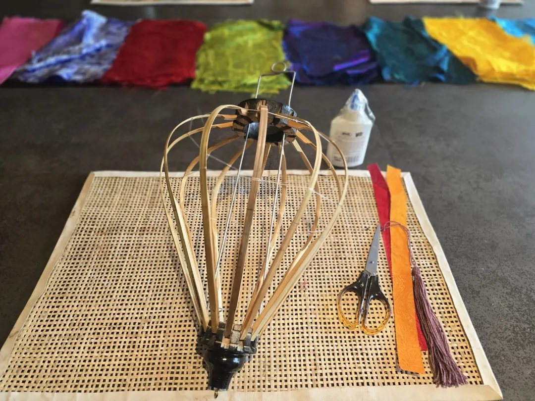 シンラモノグラム ダナン ランタン作りクラス ✂️