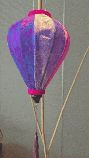 シンラモノグラム ダナン ランタン作りクラス ✂️