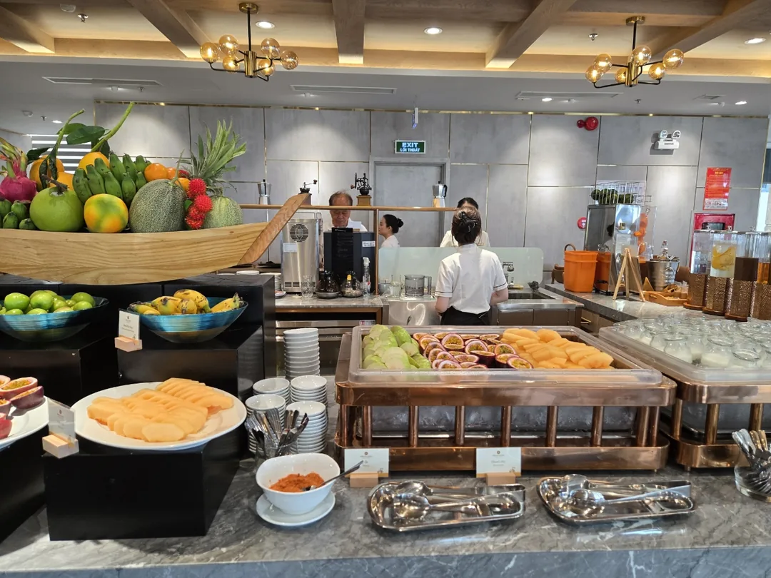 🇻🇳 (Đánh giá phòng 9) Bữa sáng khách sạn Phú Long Luxury